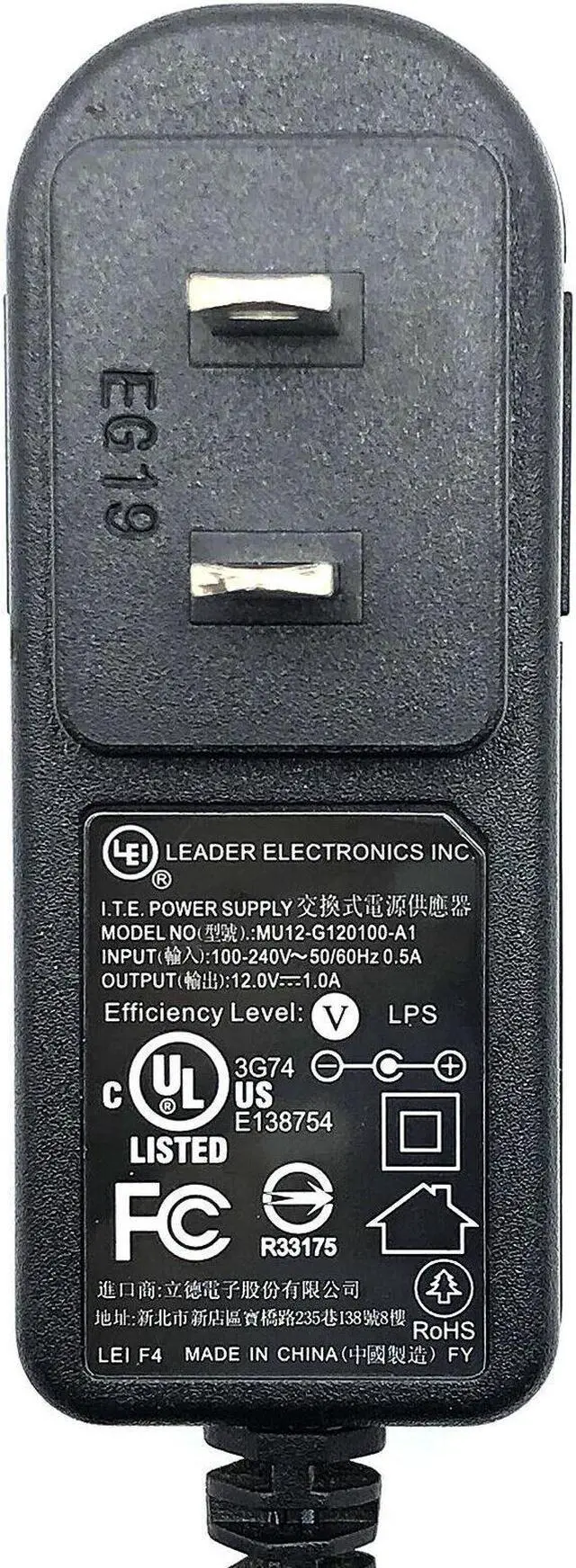 Alt view image 5 of 5 - New Genuine LEI AC/DC Adapter for Linksys Wireless Wi-Fi Router WRT120N