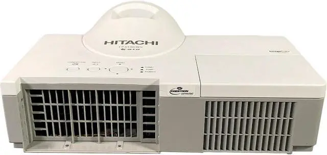 Alt view image 4 of 7 - Hitachi CP-BX301WN 3LCD Projector 3200 ANSI HD 1080p Short-Throw HDMI w/Bundle