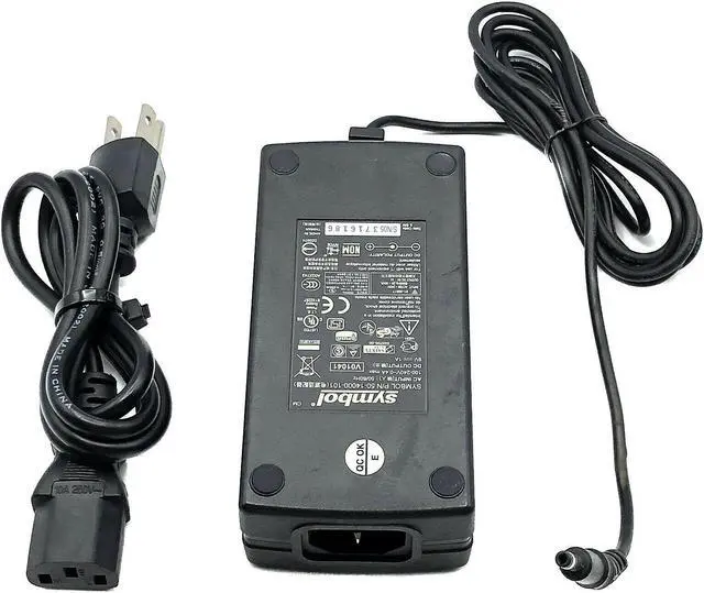 Alt view image 4 of 6 - Genuine Symbol AC Power Supply Adapter for Barcode Scanner Cradle LS3578 w/PC