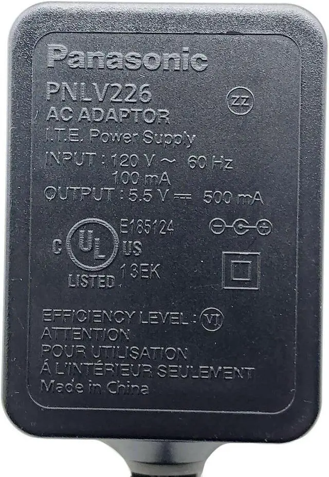 Alt view image 2 of 6 - New Genuine Panasonic Adapter for KX-TGE270 S Cordless Phone Answering System