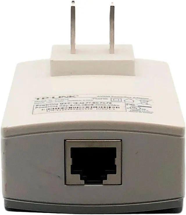 Alt view image 2 of 4 - Genuine TP-Link PowerLine Adapter Compatible with All TP-Link Ethernet Adapters