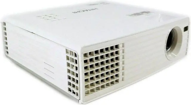 Alt view image 3 of 6 - Hitachi CP-DX300 DLP Projector Portable 1080p 3D Ready HDMI Bundle