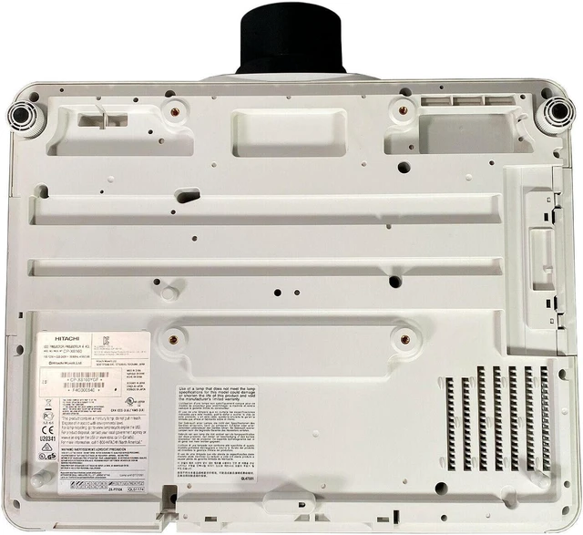 Alt view image 5 of 5 - Hitachi CP-X8160 3LCD Projector HD 1080p 6000 ANSI HD 1080p Large Venue with Accessories