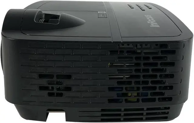 Alt view image 2 of 6 - InFocus IN114A DLP Projector Portable 3000 Lumens 3D HDMI HD 1080p with Accessories