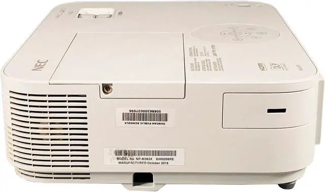Alt view image 3 of 7 - NEC M363X DLP Projector NP-M363X 3600 ANSI Full HD 3D HDMI (MHL) LAN w/Bundle