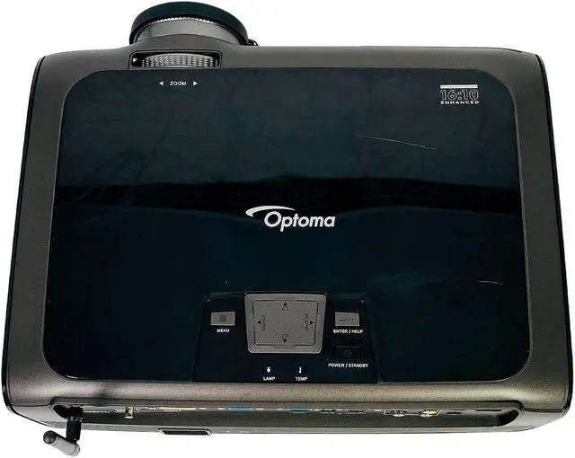 Alt view image 3 of 5 - Optoma TW766W DLP Projector 4000 ANSI Wireless Widescreen HD 1080p HDMI w/Bundle