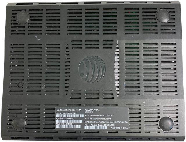 Alt view image 6 of 6 - Arris BGW210-700 Broadband Gateway Modem Router Voice 802.11b/g/n/ac w/ Adapter