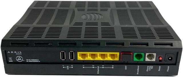 Alt view image 4 of 6 - Arris BGW210-700 Broadband Gateway Modem Router Voice 802.11b/g/n/ac w/ Adapter