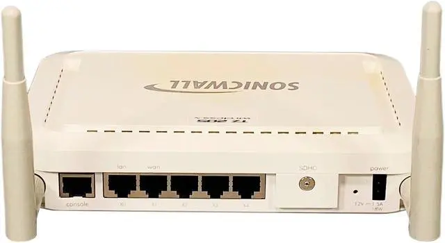 Alt view image 3 of 7 - Sonicwall TZ 205W Wireless-N Firewall Security Appliance APL22-09E w/ Adapter