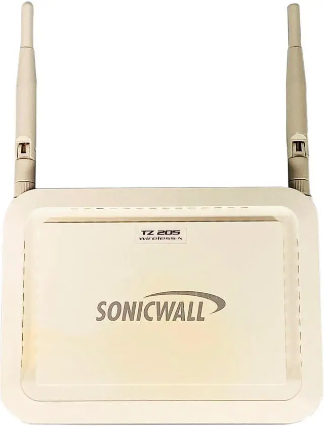 Alt view image 5 of 7 - Sonicwall TZ 205W Wireless-N Firewall Security Appliance APL22-09E w/ Adapter