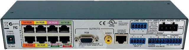 Alt view image 2 of 7 - Extron PVS 305SA Polevault Switcher 33-1328-07 w/ Power Supply
