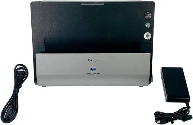 Main image of Canon ImageFORMULA DR-C125 Desktop Duplex Document Scanner M111081 for Digitizing Documents & Photos Office Use School Work College USB 2.0 w/Accessories