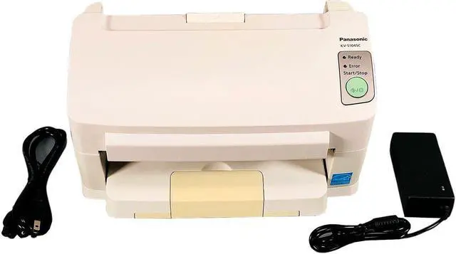 Main image of Panasonic KV-S1045C High Speed Duplex Document Scanner USB 2.0 NO COVER w/Bundle