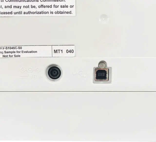 Alt view image 6 of 6 - Panasonic KV-S1045C High Speed Duplex Document Scanner USB 2.0 NO COVER w/Bundle