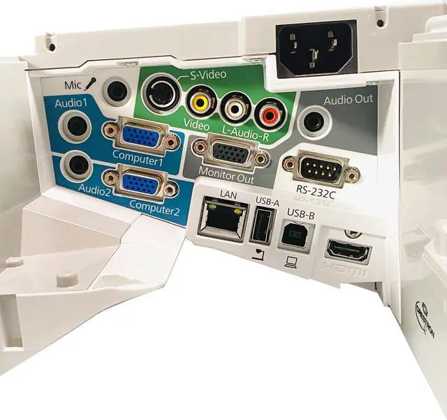 Alt view image 3 of 7 - 3100 ANSI 3LCD Projector Ultra Short Throw for Movie Lovers HDMI H452A w/Accessories