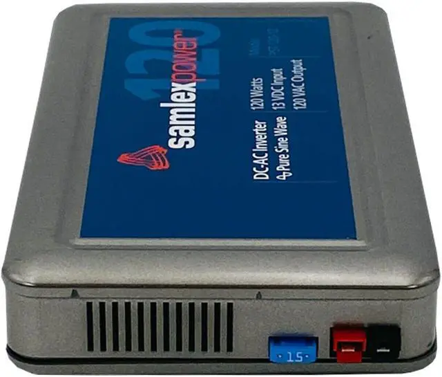 Alt view image 2 of 7 - Samlex PST-120-12 Pure Sine Wave Inverter PST Series 120 VAC 120 Watt