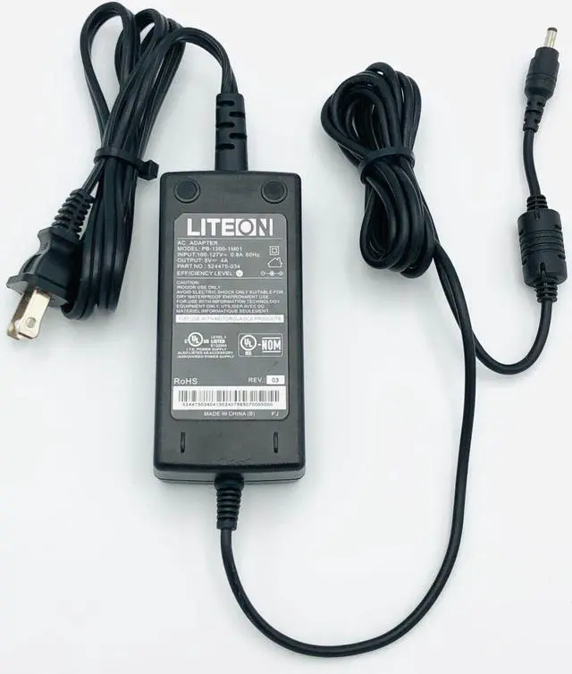 Main image of Genuine Liteon PB-1200-1M01 AC Power Adapter 5V 4A 524475-034 Power Supply OEM