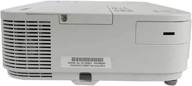 Alt view image 4 of 7 - NEC NP-M282X DLP Projector 2800 Lumens 2HDMI HD 1080p 3D-Ready Built-in Speakers USB w/Accessories