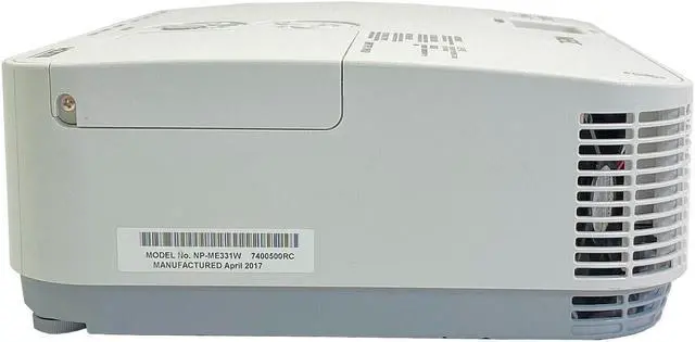 Alt view image 5 of 7 - NEC ME331W 3LCD Projector WXGA 3300 ANSI Full HD Crestron HDMI USB w/Bundle Renewed Lamp