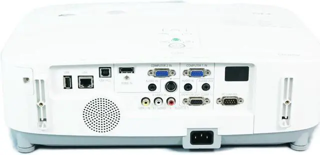 Alt view image 3 of 7 - NEC P350X 3LCD Projector 3500 ANSI HD 1080p HDMI Wireless Networking with Accessories Bundle (Power Cable, HDMI Cable, Remote)