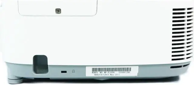 Alt view image 5 of 7 - NEC P350X 3LCD Projector 3500 ANSI HD 1080p HDMI Wireless Networking with Accessories Bundle (Power Cable, HDMI Cable, Remote)