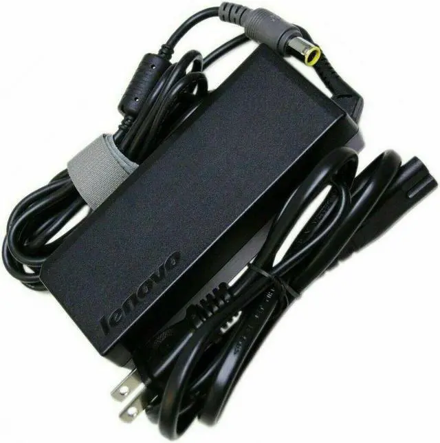 Alt view image 4 of 5 - Genuine Lenovo Power Supply Adapter Charger for Lenovo Thinkpad Laptops E220, E320, E40, E400c, T500, T510, T530, X100e, X120e, X131e, X220, X230, X230i 20V 3.25A 65W w/PC
