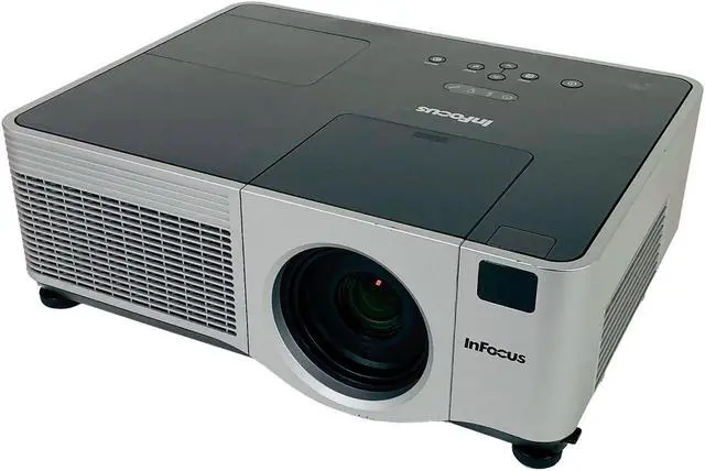 Alt view image 2 of 7 - InFocus IN5102 3LCD Projector 4000 Lumens HDMI 1080p with Accessories Bundle (Power Cable, HDMI Cable, Remote)