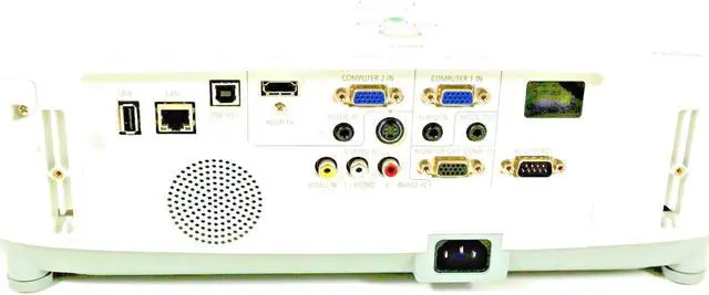 Alt view image 3 of 3 - NEC P350W 3LCD Widescreen Projector 3500 Lumens HD 1080p WXGA Wireless LAN HDMI with Accessories Bundle (Power Cable, HDMI Cable, Remote)