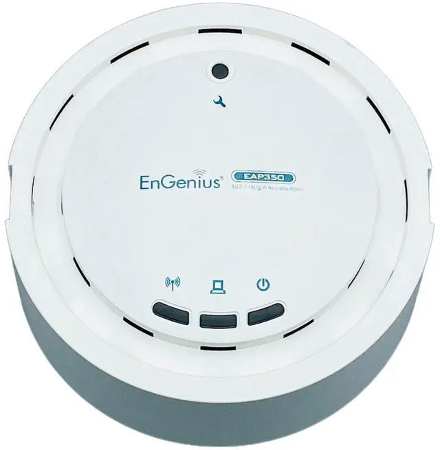 Alt view image 3 of 6 - EnGenius EAP350 Single Band 300N 802.11n 2.4GHz Wireless Access Point w/ Adapter