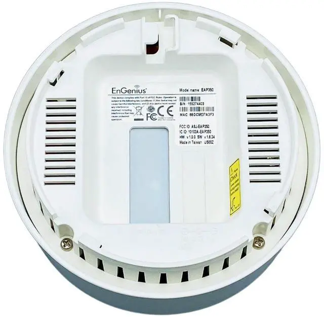 Alt view image 4 of 6 - EnGenius EAP350 Single Band 300N 802.11n 2.4GHz Wireless Access Point w/ Adapter