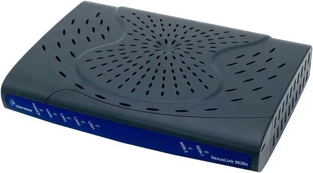 Alt view image 2 of 7 - Comtrend NexusLink 5630u Wired ADSL2+ DSL Router 730134-005 w/ Adapter