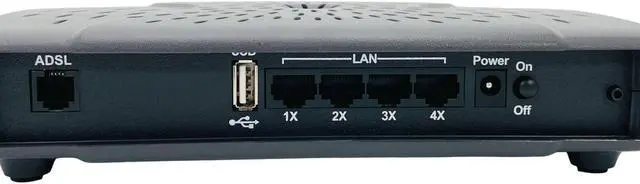 Alt view image 4 of 7 - Comtrend NexusLink 5630u Wired ADSL2+ DSL Router 730134-005 w/ Adapter