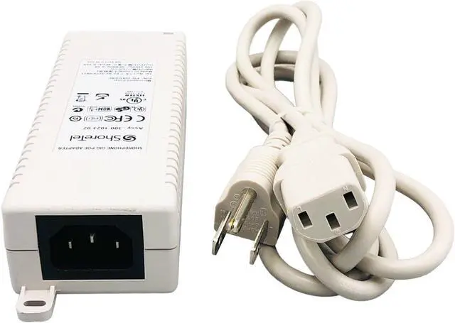 Alt view image 4 of 7 - Genuine ShoreTel PD-3501G/AC Gigabit PoE Adapter 48V 0.35A w/PC