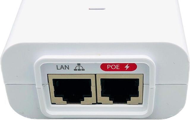 Alt view image 2 of 6 - Genuine Ubiquiti GP-H480-050G Switching Gigabit PoE Adapter 48V 0.5A OEM w/PC