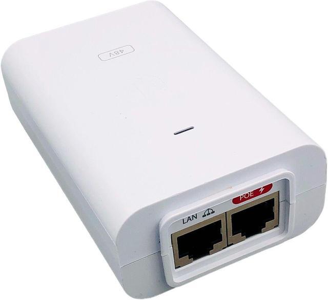 Alt view image 3 of 6 - Genuine Ubiquiti GP-H480-050G Switching Gigabit PoE Adapter 48V 0.5A OEM w/PC