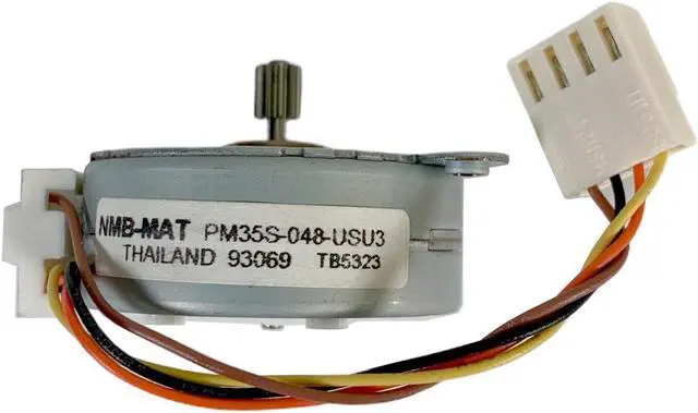 Alt view image 2 of 6 - NMB-MAT PM35S-048-USU3 Motor for Dymo LabelWriter 400 Turbo Thermal Printer