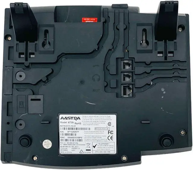 Alt view image 6 of 7 - Aastra 6739i VoIP Color Touch Screen Display Phone