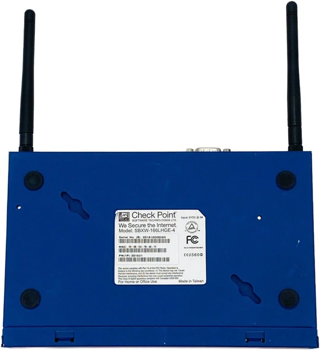 Checkpoint Module Interface Adapter Refurbished: Checkpoint SBXW-166LHGE-4 Wireless Security Appliance ...