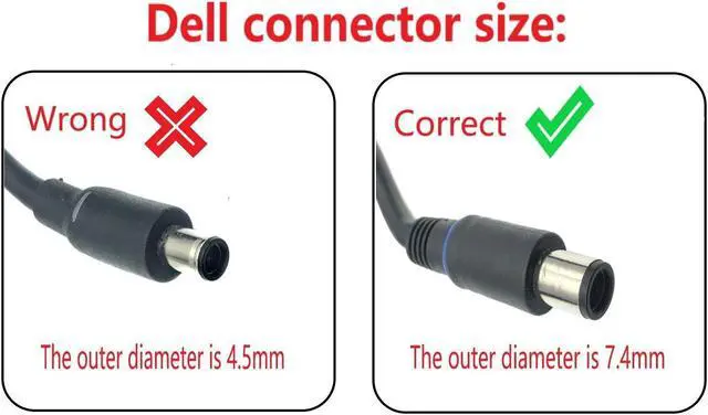 Alt view image 3 of 5 - NEW Genuine Dell 65W 06TM1C MGJN9 0RGFH0 AA65NM121 AC Adapter HA65NS5-00 Laptop Charger 19.5V w/PC OEM