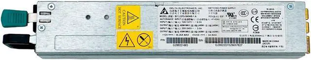 Alt view image 6 of 7 - Delta Electronics DPS-500WB-1 A 450 Watt Switching Power Supply Unit