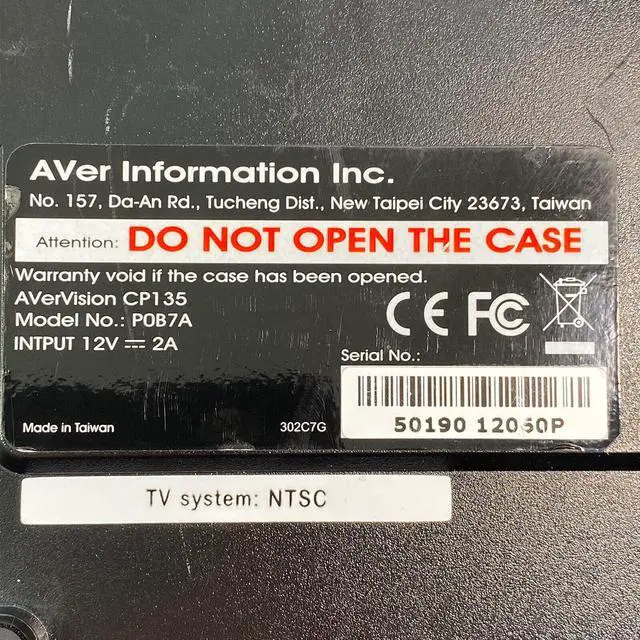 Alt view image 6 of 6 - AverMedia AVerVision CP135 Portable Flexible Document Camera VGA USB