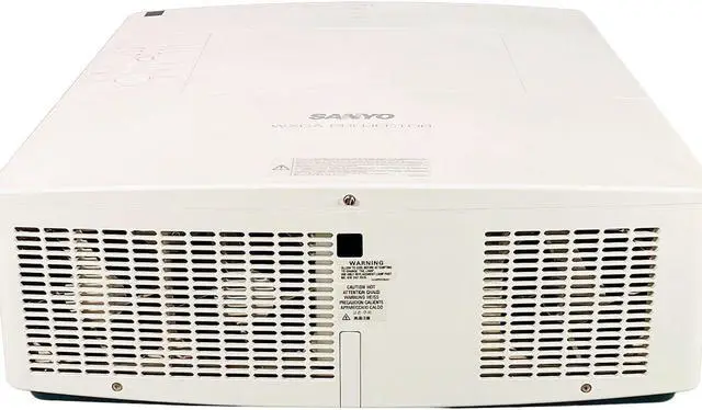 Alt view image 4 of 7 - Sanyo PLC-WTC500AL 3LCD Projector Extra Bright 5000 Lumens Large Venue WXGA HDMI LAN with Accessories Bundle (Power Cable, HDMI Cable, Remote)