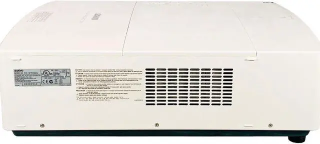 Alt view image 5 of 7 - Sanyo PLC-WTC500AL 3LCD Projector Extra Bright 5000 Lumens Large Venue WXGA HDMI LAN with Accessories Bundle (Power Cable, HDMI Cable, Remote)