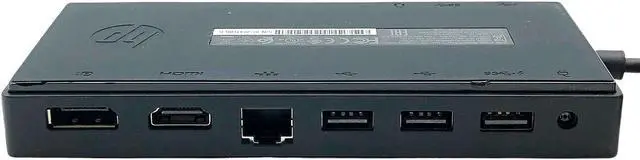 Alt view image 2 of 6 - HP TPA-B01 Elite USB-C Docking Station 919665-101 841575-101