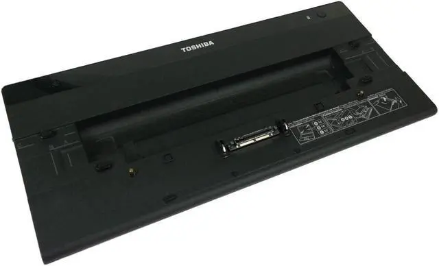 Alt view image 6 of 7 - Toshiba PA3916U-1PRP Hi-Speed Port Replicator II Laptop Docking Station