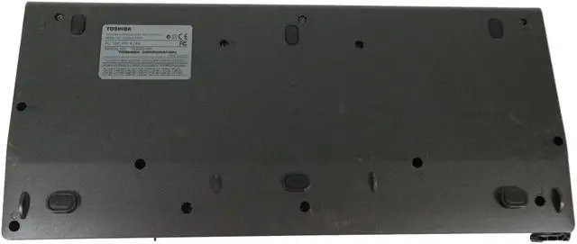 Alt view image 7 of 7 - Toshiba PA3916U-1PRP Hi-Speed Port Replicator II Laptop Docking Station
