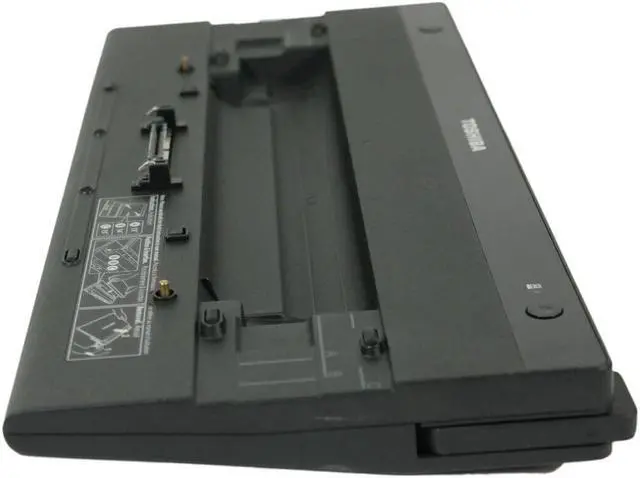 Alt view image 5 of 7 - Toshiba PA3916U-1PRP Hi-Speed Port Replicator II Laptop Docking Station