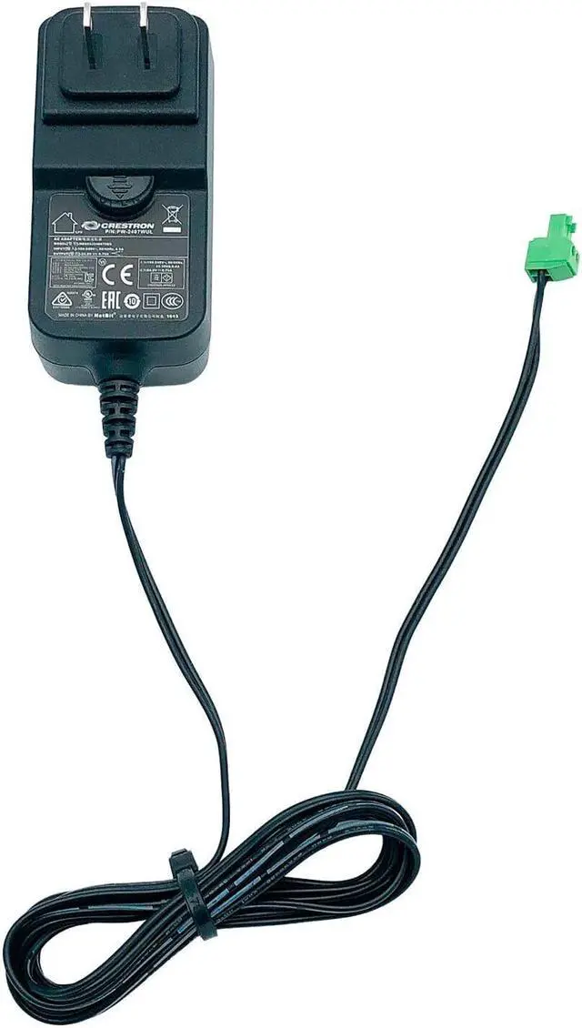 Main image of Genuine Crestron NBS24J240075D5 Power Supply PW-2407WUL 2 pin 24V 0.75A OEM