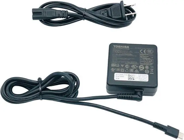 Alt view image 4 of 5 - Toshiba PA5279U-1ACA Rev02 20VV 45WW Power Adapter   Genuine