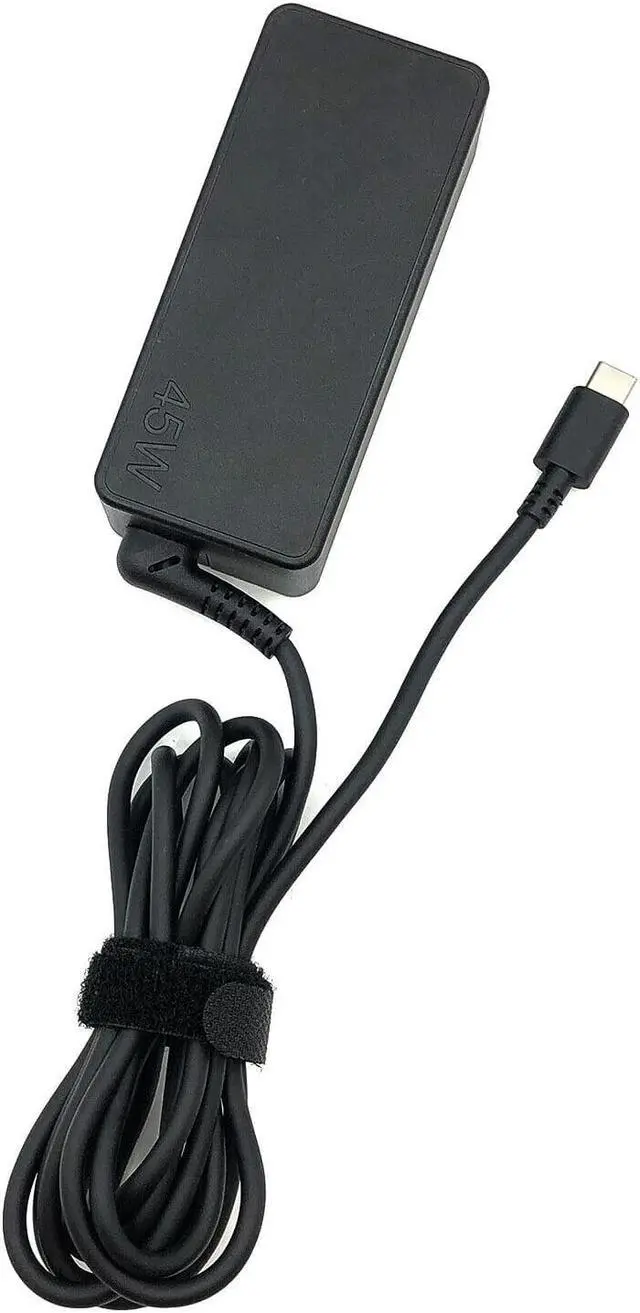 Alt view image 7 of 7 - NEW Original Lenovo Power Adapter 45W for Lenovo ThinkPad E14 Gen 2 Laptop w/PC